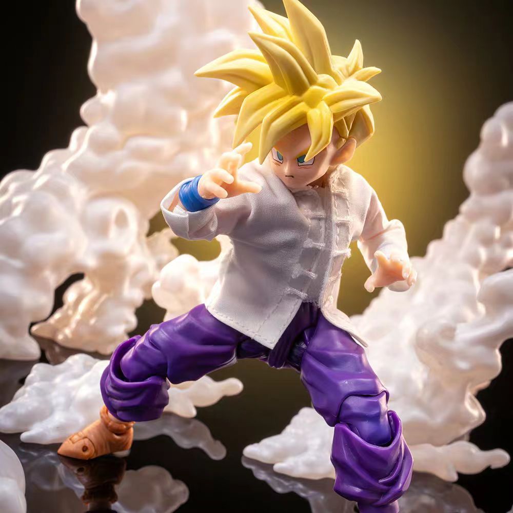 Shf Dragon Ball Son Gohan Vải Thích Hợp Cho 1 / 12 Búp Bê Không Búp Bê Mẫu