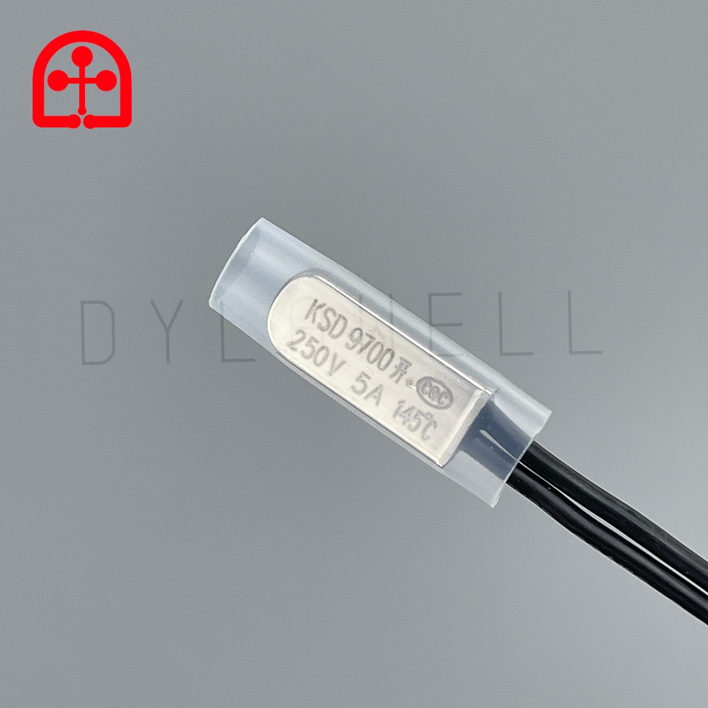 5 chiếc KSD9700 5A 250V Công tắc điều khiển nhiệt độ Bảo vệ nhiệt Kim loại thường mở thường đóng 15 