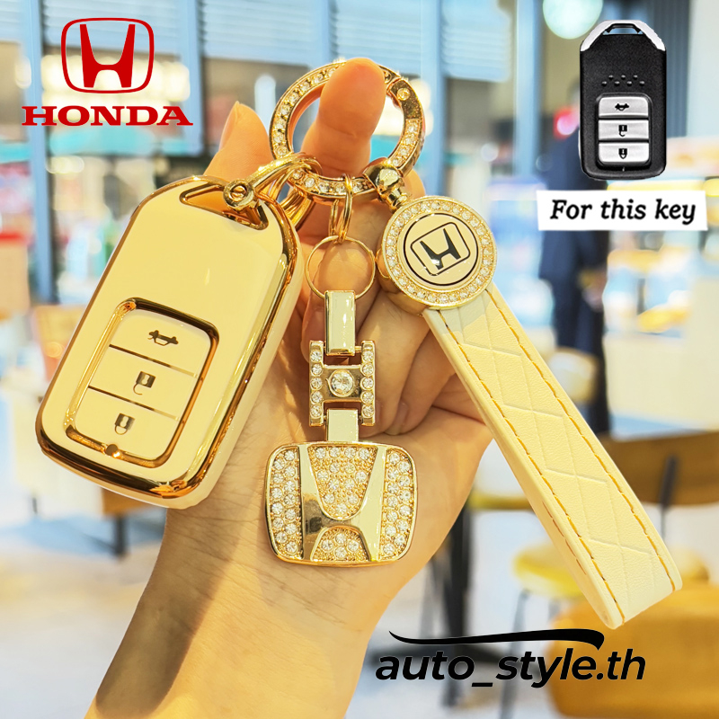 Móc khóa xe Honda cho hrv CRV city 2014 top city 2015 jazz 2013 accord 2013 hrv CRV vỏ chìa khóa xe 