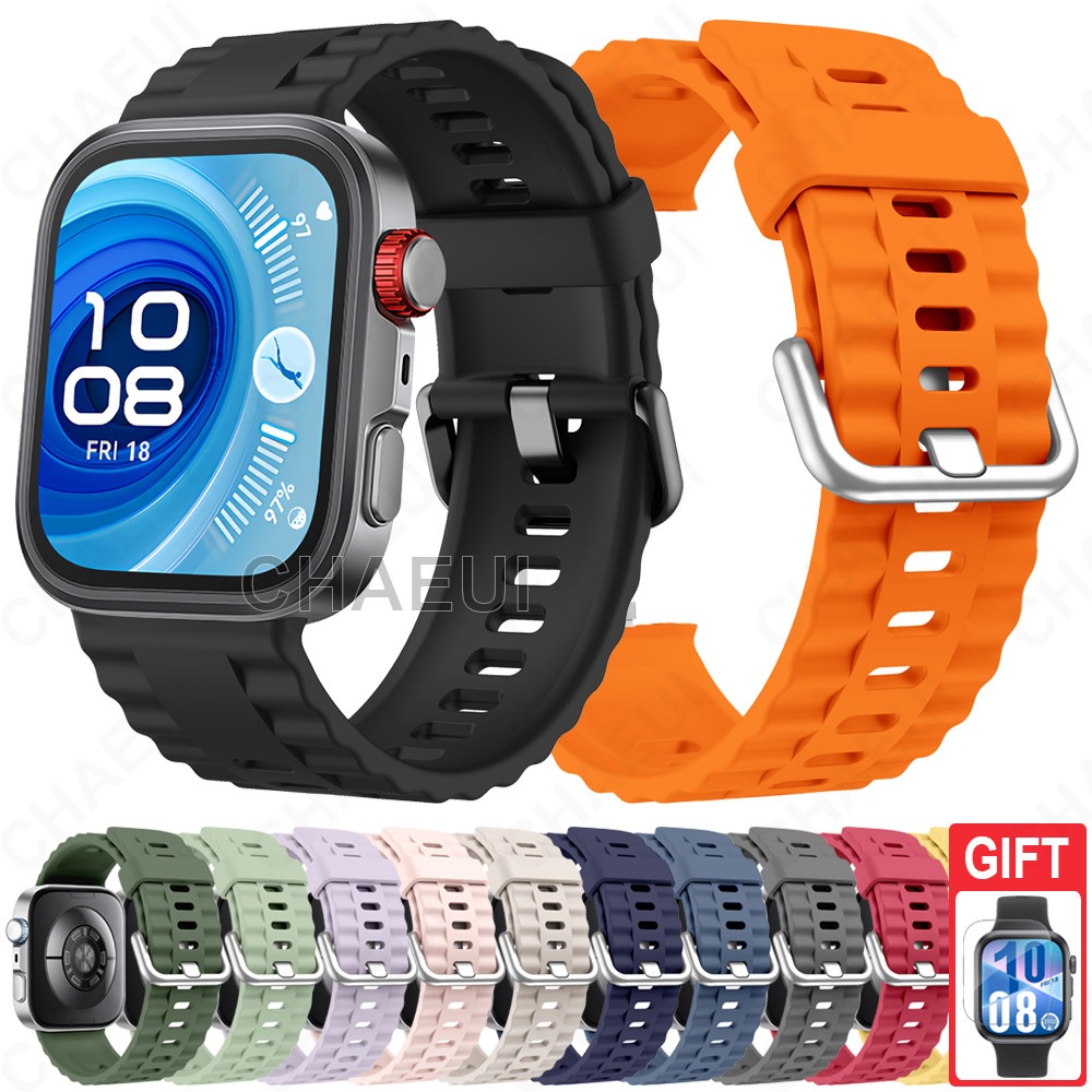 Dây đeo silicon Phụ kiện Vòng đeo tay cho Huawei Watch Fit 4 Pro / Huawei Watch Fit 4 3