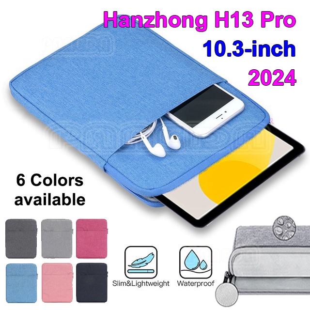 Dành Cho Hanzhong H13 Pro 10.3 inch 2024 Máy Tính Bảng PC Đa Năng Túi Vải Ốp Lưng Bảo Vệ Thời Trang 