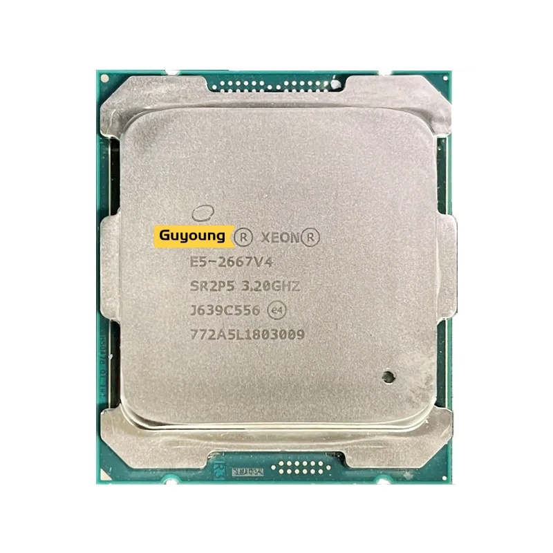 Bộ xử lý CPU YZX Xeon E5 2667 V4 E5-267V4 E5-267 V4 E5 2676V4 3.20GHz 8 lõi 25M LGA20113