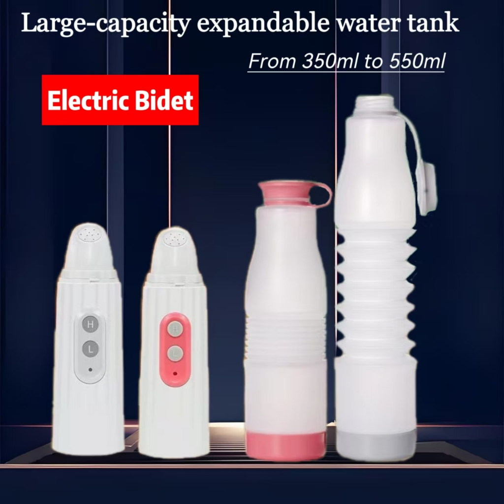 Di Động Bidet Type-C Sạc Du Lịch Bidet Dung Tích Lớn Peri Chai Cầm Tay Bidet Cho Nữ Trẻ Sơ Sinh