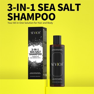 Dầu Gội Muối Biển 3 Trong 1 SEVICH Tắm Chăm Sóc Tóc Nhiều Lợi Ích Nam Nữ Dầu Gội Và Tắm 200ml