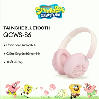 Disney QCWS-S6 SpongeBob Tai nghe Bluetooth không dây HD Công suất lớn Bluetooth 5.3