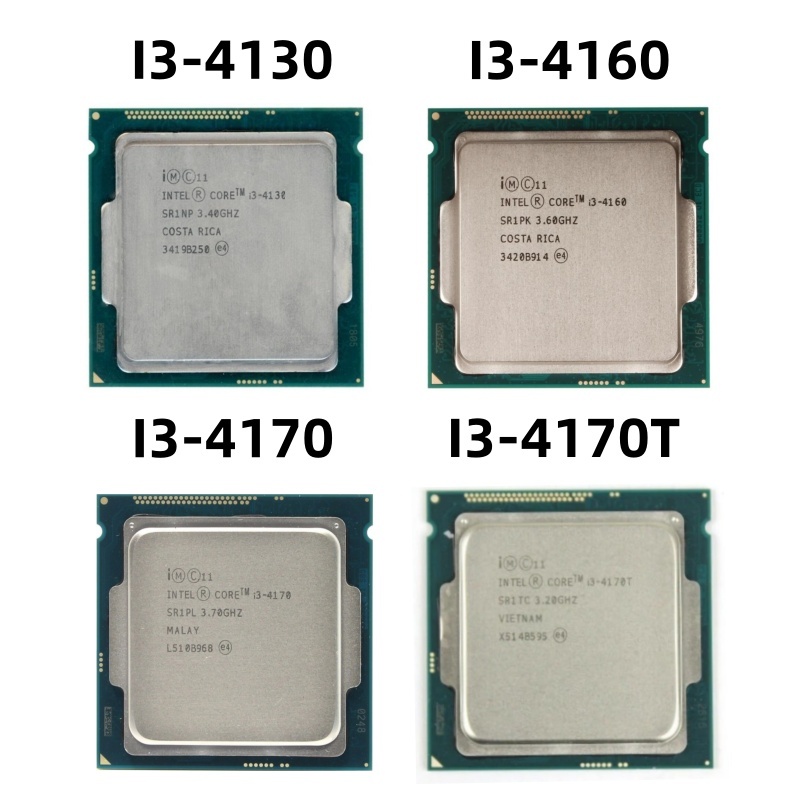 Bộ xử lý máy tính để bàn Intel Core i3 4130 4160 4170 4170T CPU thế hệ 4