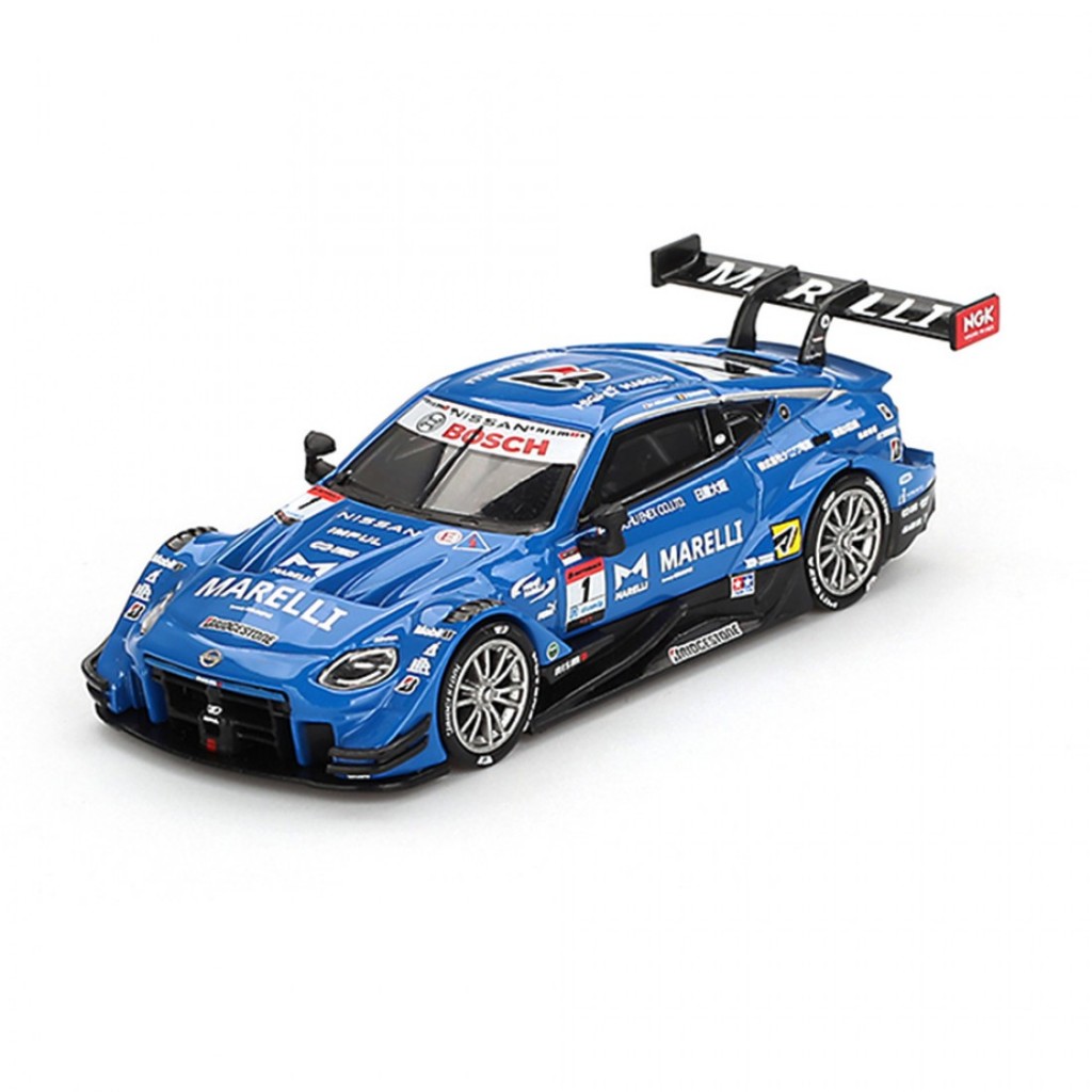 Mini GT MGT00849-BL 849 1 / 64 Nissan Z GT500 #1 MARELLI IMPUL Z TEAM IMPUL 2023 Bao bì vỉ SUPER GT