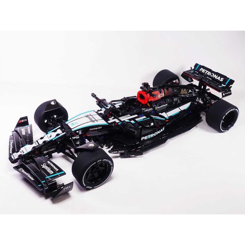 Nhãn dán tùy chỉnh cho LEGO 42171 Mercedes-Benz F1 W15 Performance Racing, chỉ nhãn dán