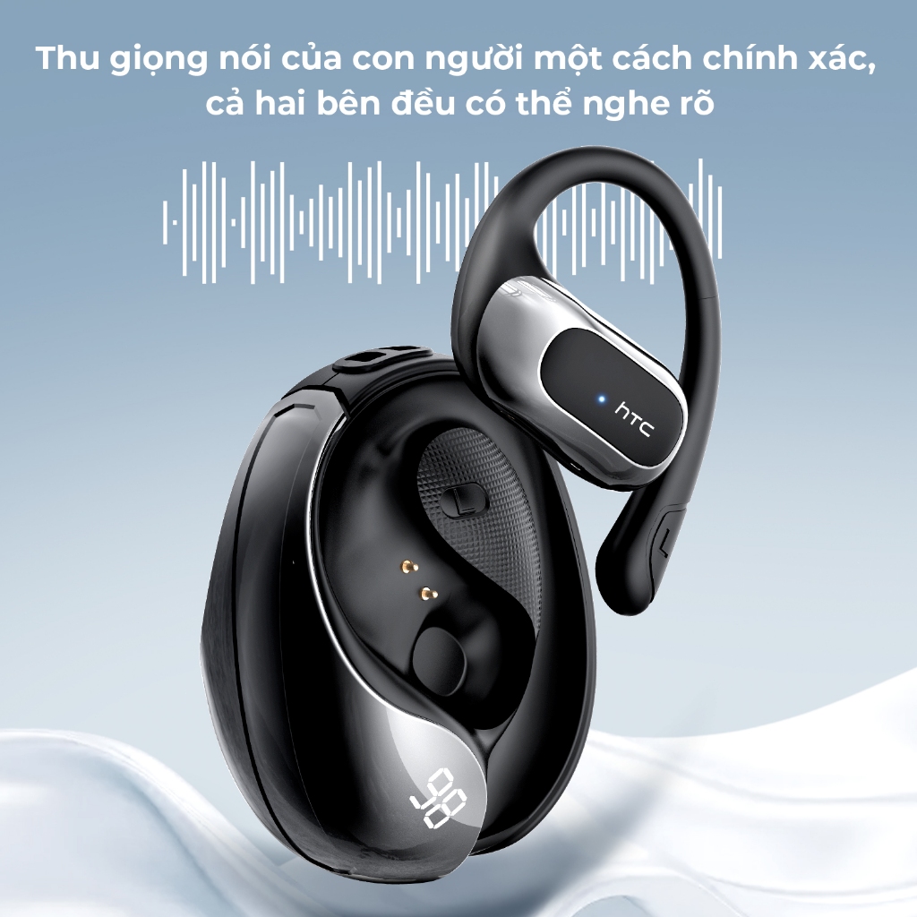 HTC NE21 Tai Nghe Phiên Dịch tai nghe bluetooth 6.0  Tai nghe không dây chất lượng HIFI tuyệt vời với micrô Màn hình kỹ thuật số LED | BigBuy360 - bigbuy360.vn