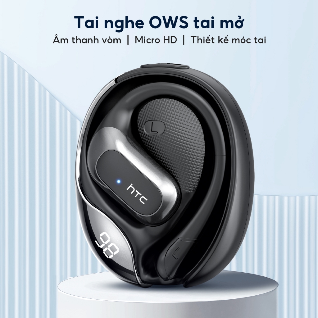 HTC NE21 Tai Nghe Phiên Dịch tai nghe bluetooth 6.0  Tai nghe không dây chất lượng HIFI tuyệt vời với micrô Màn hình kỹ thuật số LED | BigBuy360 - bigbuy360.vn