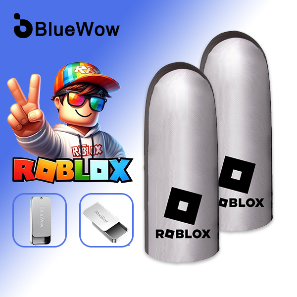 Bluewow Mobile gaming cots 2 đôi găng tay chơi game bền thấm mồ hôi thích hợp cho cũi ngón tay chơi game PUBG