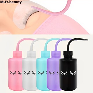 Sạch Lông Mi Nối Mi Chai Làm Sạch Cong Vòi Phun Chống Rò Rỉ Hộp Đựng Cho Lông Mi Ghép Dụng Cụ Trang Điểm Salon Sử Dụng