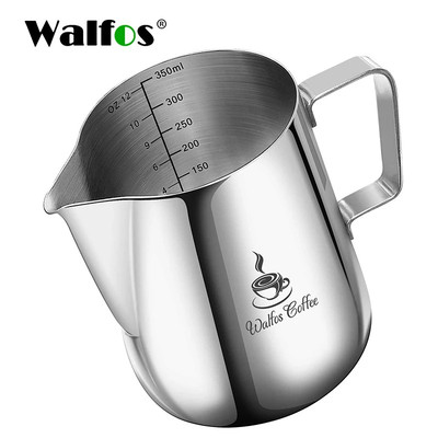 Cửa hàng cà phê tạo bọt sữa bằng thép không gỉ WALFOS Fancy Latte Art Cup