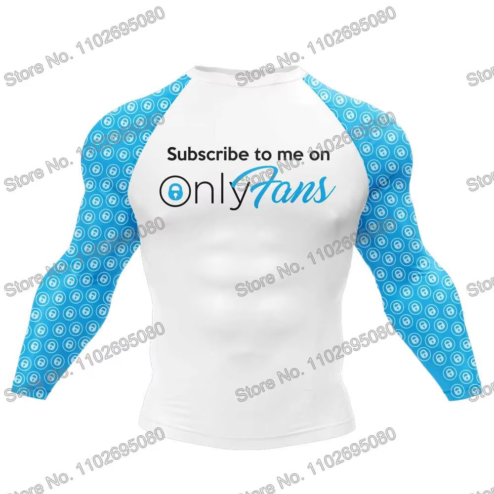 Onlyfans Lặn Áo Thun Chặt Tay Dài Rash Guard UFC Nam Quyền Anh Judo Áo Thun Tay Ngắn Chặt Nữ Tập Gym