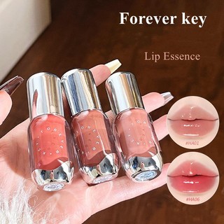  Forever key Lip Essence Màu Nude Mirror Water Lip Gloss Lip Mask 