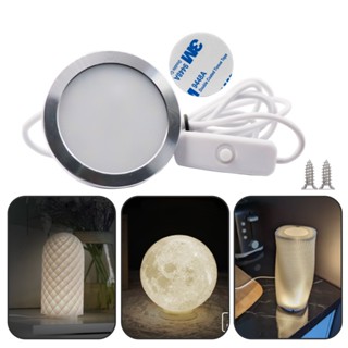 Bộ đèn Led phòng thí nghiệm Bambu-001 Bộ có thể in 3D DIY Makerworld MH001 Bộ phận mô hình sáng tạo Đèn ngủ có thể in 3D