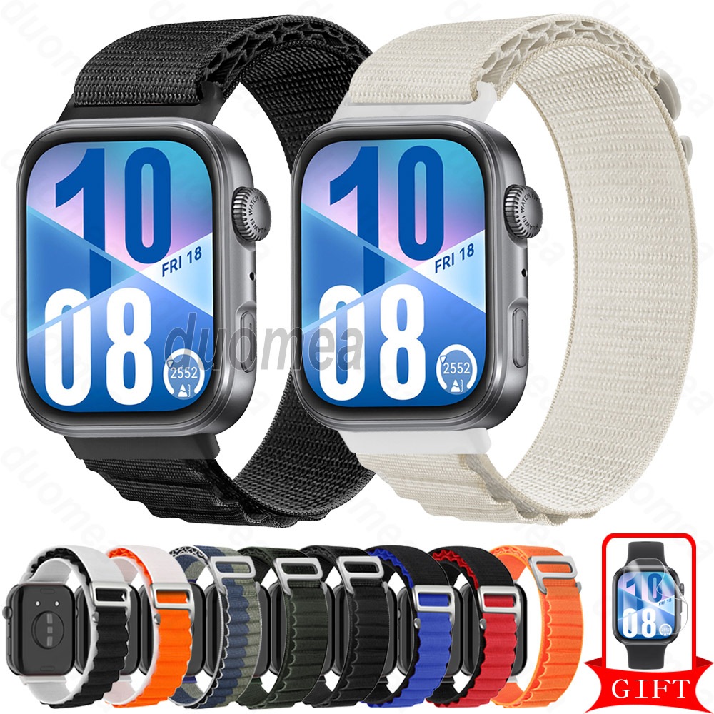Vòng đeo tay Nylon Dây đeo cổ tay Phụ kiện cho Huawei Watch Fit 4 3 / Huawei Watch Fit 4 Pro