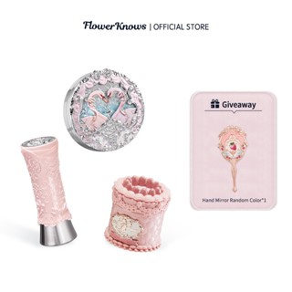 Set Mỹ Phẩm Phấn Má Hồng Và Son Bóng FLOWER KNOWS làm quà tặng