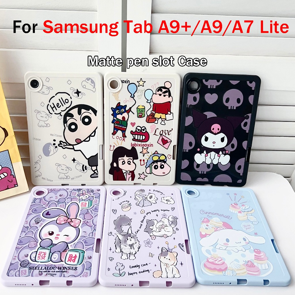 Dành Cho SAMSUNG Tab A9 Plus 11.0 '' A9 A7 Lite 8.7 '' Ốp Lưng TPU Mờ Linh Hoạt Cho Tab A9 + Ốp Lưng