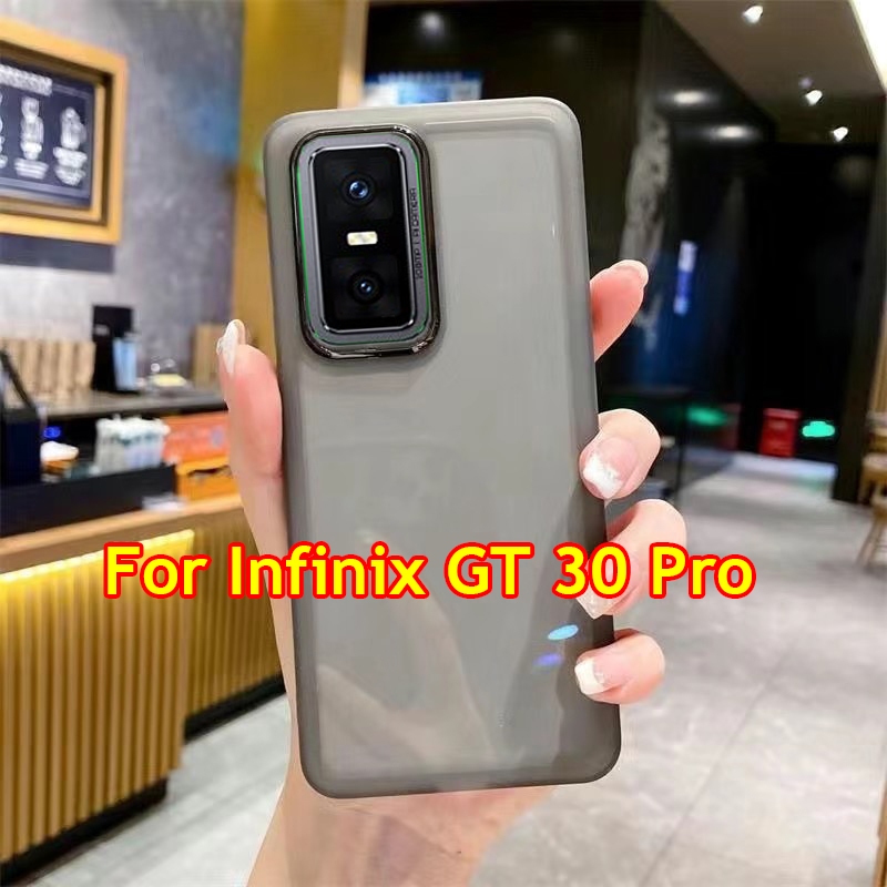 Infinix GT 30 Pro 5G GT 20 Pro InfinixGT30Pro GT30Pro 30Pro Ốp Chống Sốc Trong Suốt Có Phim Bảo Vệ Ố