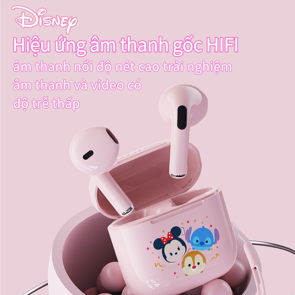 Lenovo Tai nghe nhét tai không dây LENOVO Disney DN26 bluetooth 5.4 âm thanh hifi tích hợp mi cờ rô | BigBuy360 - bigbuy360.vn