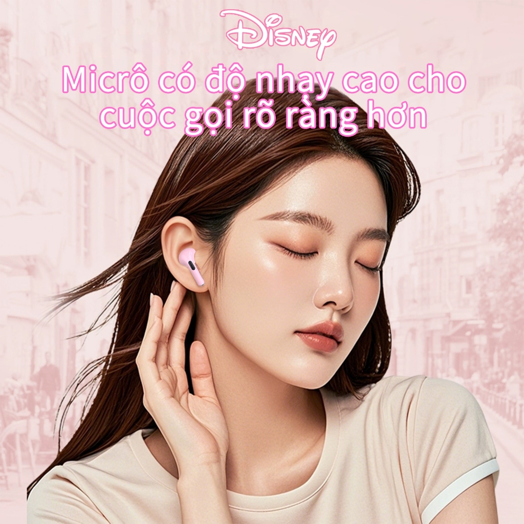 Lenovo Tai nghe nhét tai không dây LENOVO Disney DN26 bluetooth 5.4 âm thanh hifi tích hợp mi cờ rô | BigBuy360 - bigbuy360.vn