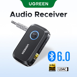 UGREEN LDAC Hi-Res Bluetooth 6.0 17H Pin Bộ Thu Âm Thanh AUX Cho Loa Điện Thoại Ô Tô