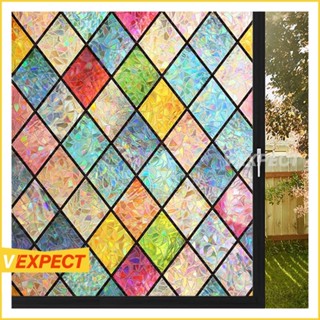 Miếng Dán 3d Trang Trí Cửa Kính Có Thể Tái Sử Dụng, Không Cần Keo