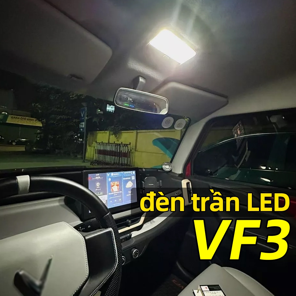 TUFFOO 2 bóng đèn VF3 đèn trần LED  - Trắng