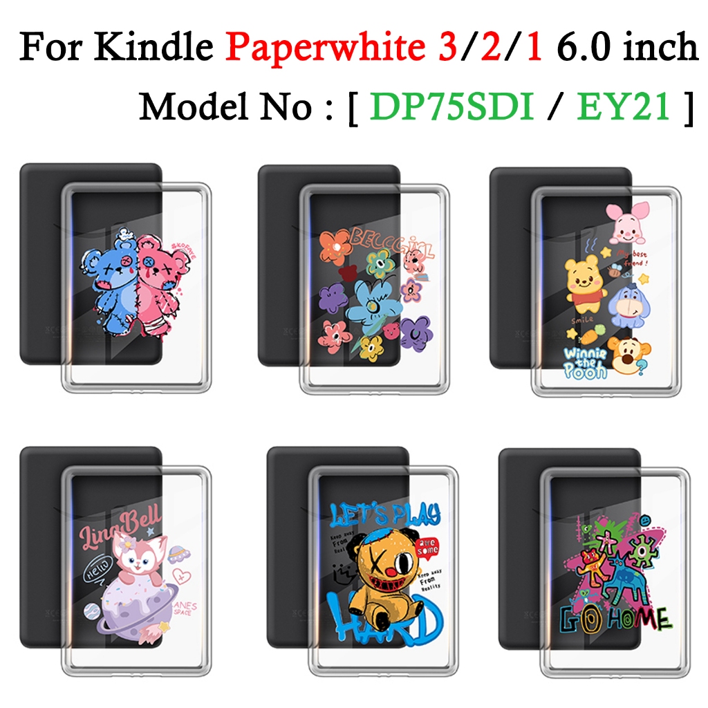 Dành cho Kindle Paperwhite 3 2 1 6.0 inch Chất lượng cao Acrylic mờ E-Reader 5th 6th 7th Gen DP75SDI