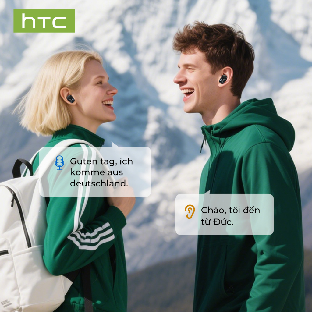 HTC NE16 Tai Nghe Phiên Dịch AI Tai nghe nhét tai Tai nghe Bluetooth 6.0 Tai nghe chống ồn Tai nghe AI Âm thanh nổi HIFI Thoải mái khi đeo | BigBuy360 - bigbuy360.vn