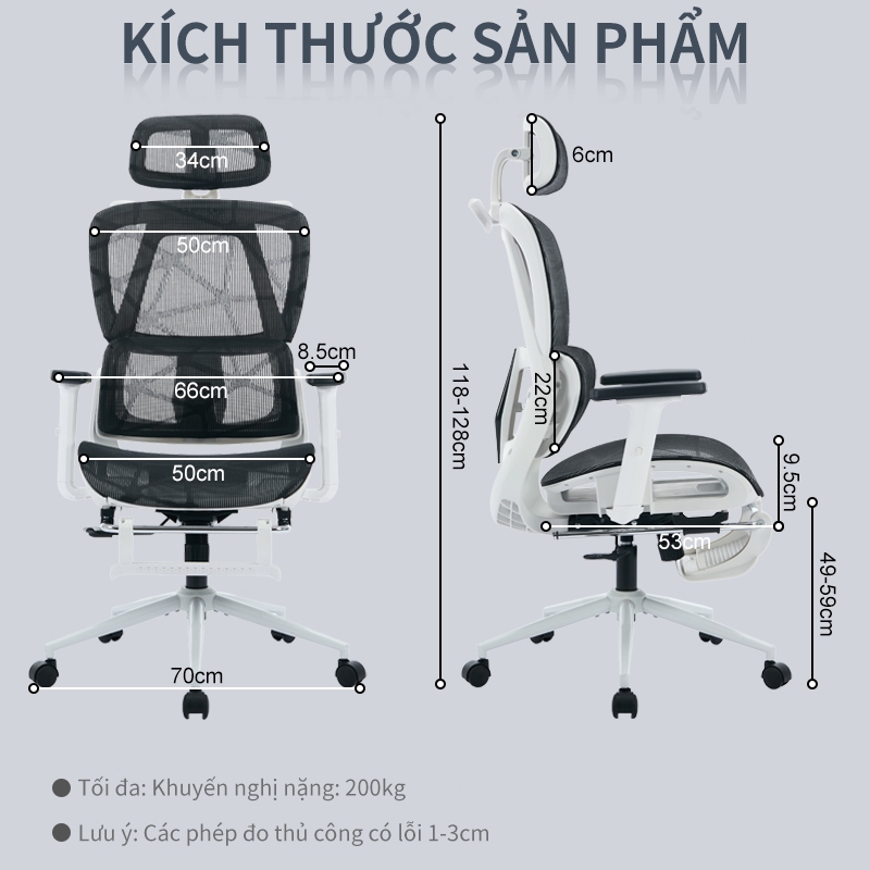 ghế công thái học ghế văn phòng ngã lưng ghế công thái học ghế xoay văn phòng office  gaming chair | BigBuy360 - bigbuy360.vn