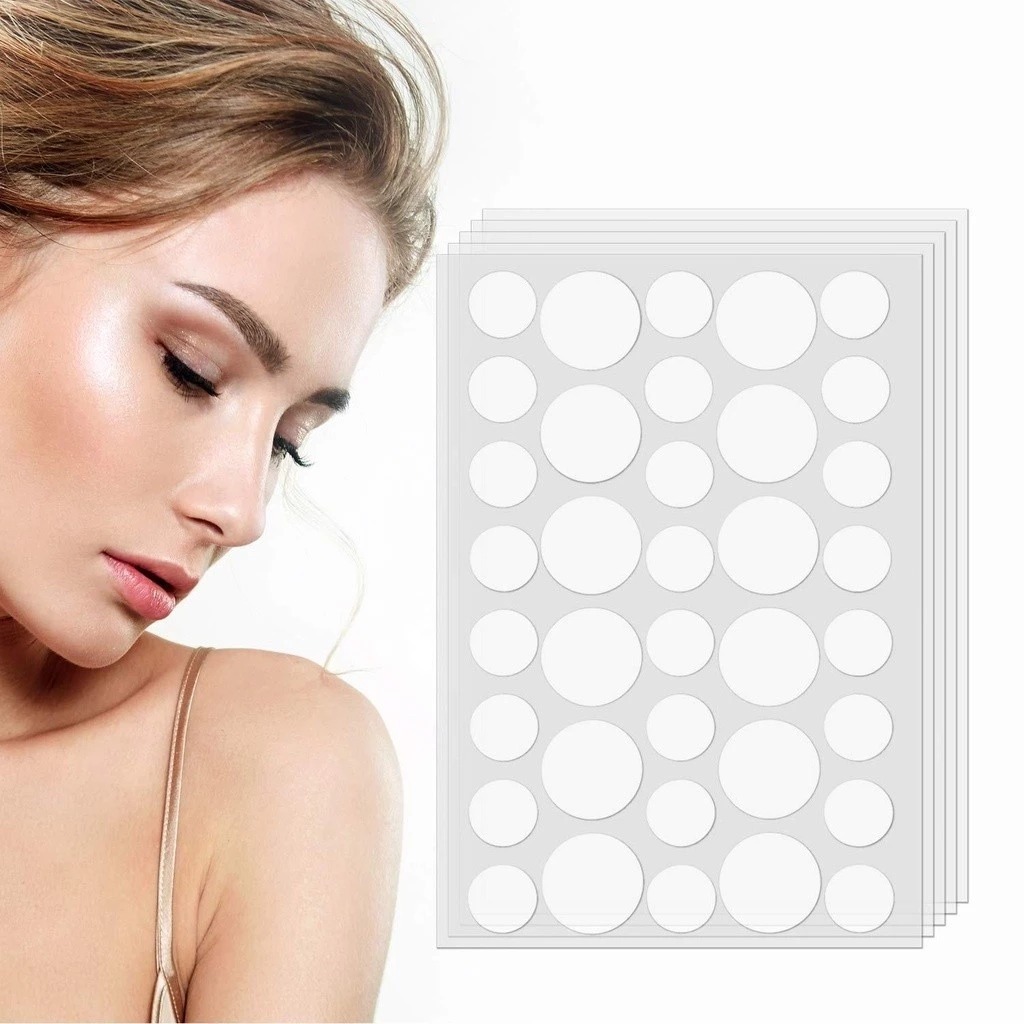 🍋bloomstar🍋36 miếng miếng dán trị mụn, 2 miếng dán trị mụn Hydrogel, dùng để che vết thâm và mụn trứng cá, miếng dán vết thâm vô hình chống thấm nước, Thích hợp cho mặt và cơ thể