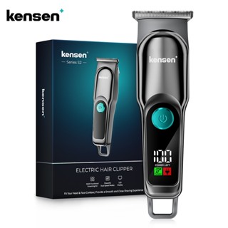 Kensen Máy cắt tóc Chuyên Nghiệp Cắt Tóc Điện Sạc Máy Cắt Tóc Râu Tông Đơ Nam Dao Cạo Không Dây Mini Tông Đơ Cắt Tóc