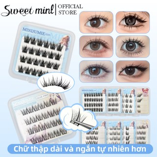  Minijumie Không có keo Lông Mi Giả Dày Nhẹ Tự Nhiên Ánh Trăng Nhỏ Gọn Giả Kiểu Cáo   Chim 