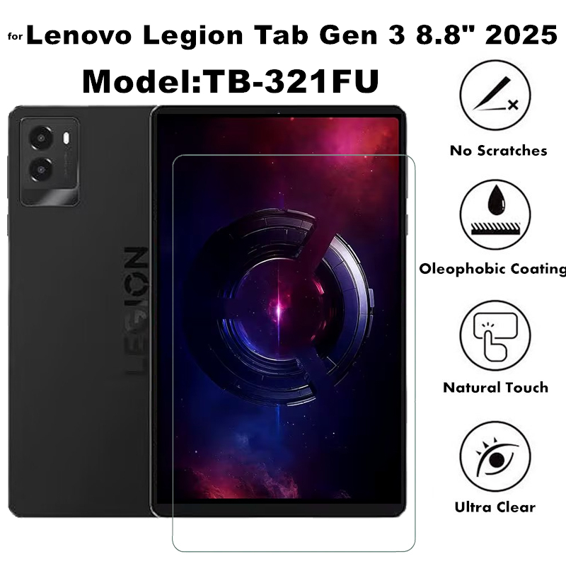 Dành Cho Lenovo Legion Tab Gen 3 Gen3 8.8 Inch 2025 TB-321FU Máy Tính Bảng Kính Cường Lực Chống Trầy
