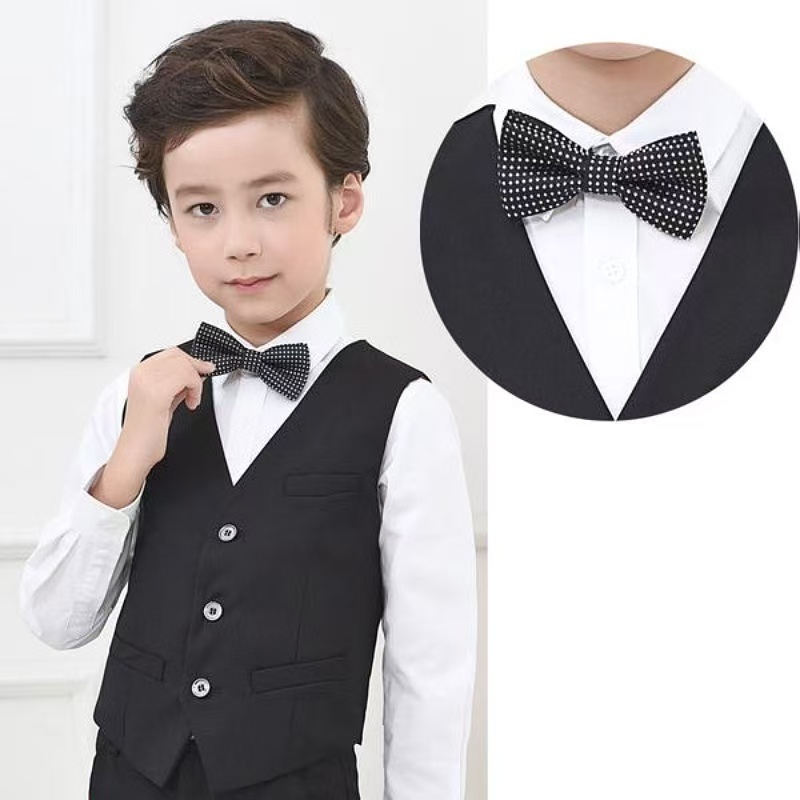 Nơ đeo cổ chấm bi dành cho bé