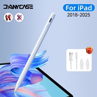  Bút Stylus Cho iPad 11th A16 2025 Pro 11 Air 6th 11 13 M2 M3 Pro 12.9 13 Air 4 Air 5 3 Gen 7 8 9 6 10th Mini 7 6 5 2018-2025 Bút Chì Có Lòng Bàn Tay Từ Chối Nghiêng 