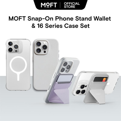 MOFT Snap Stand Wallet & Snap Case MOVASTM Bộ sản phẩm iPhone 16 Series