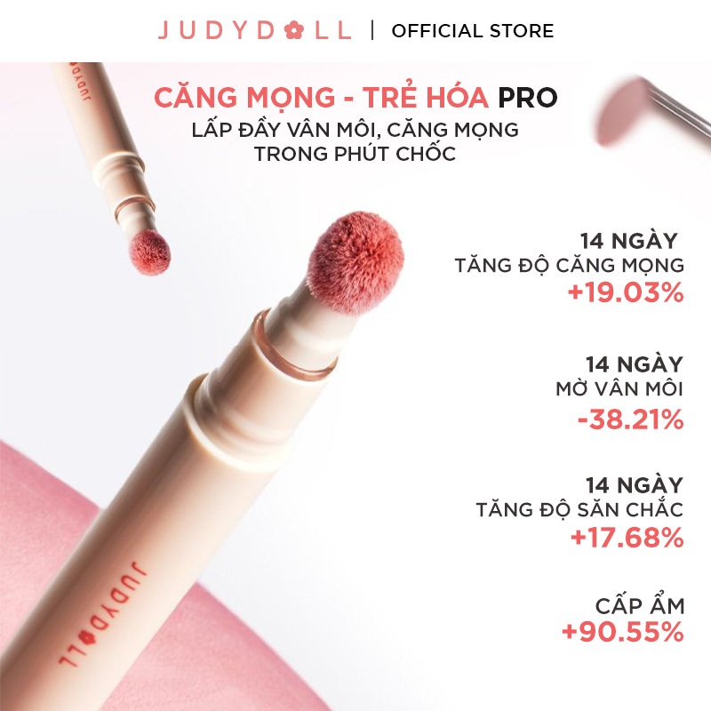 [MỚI] Son Đầu Bông JUDYDOLL Matte Lip Cream Son kem Mịn lì Mờ vân môi Chuẩn màu Lâu trôi 2,6ml | BigBuy360 - bigbuy360.vn