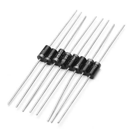 100 Cái / lốc 1N4007 IN4007 DIP DO-41 Chỉnh Lưu Diode 1A 1200V 4007 Diode DIY Gói Điện Tử