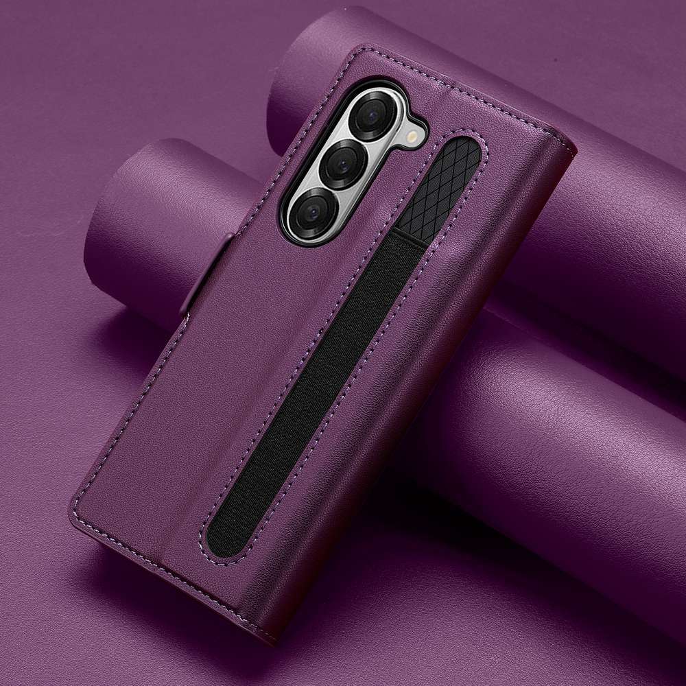 Dành Cho Samsung Galaxy Z Fold 7 4 5 6 Flip Case Z Fold7 Fold4/5/6 Vỏ Chân Đế Ví Bỏ Túi
