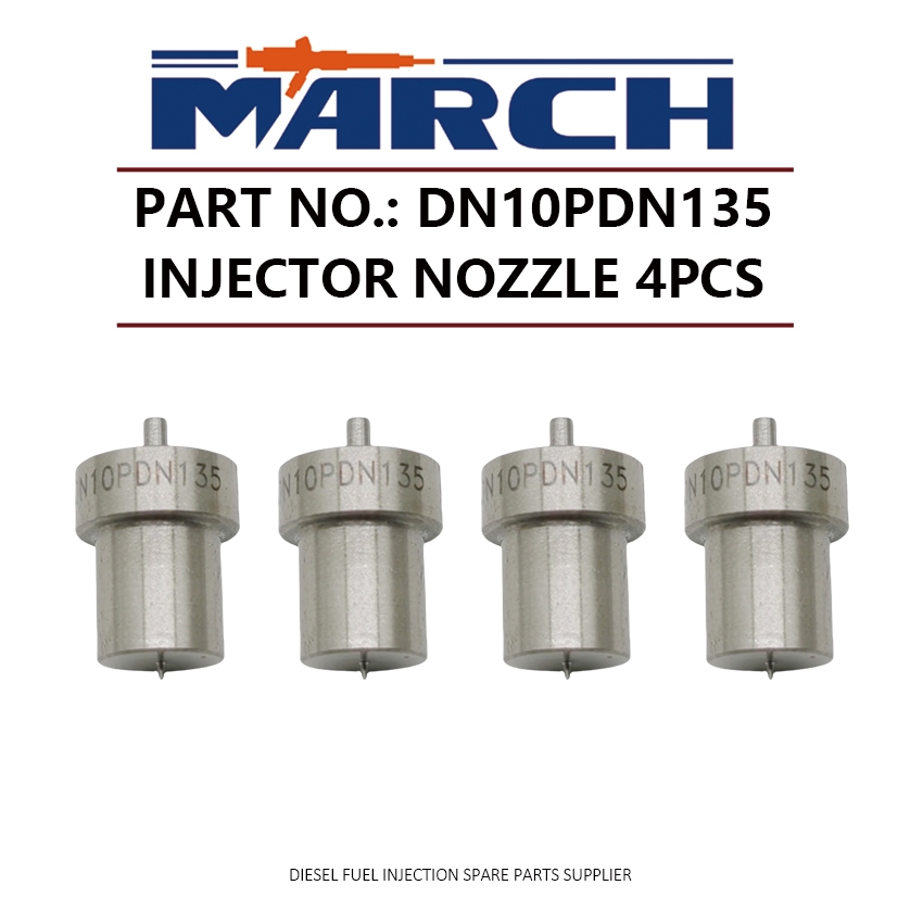 4 Vòi Phun DN10PDN135 Cho Mitsubishi Pajero L200 Triton 4M40 4M40T