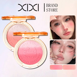 Palette Má Hồng Chuyển Sắc XIXI - Matte & Ngọc Trai Shimmer Chống thấm nước Phong cách Hàn Quốc Độ bão hòa thấp Trang điểm khỏa thân tự nhiên Cheek M04