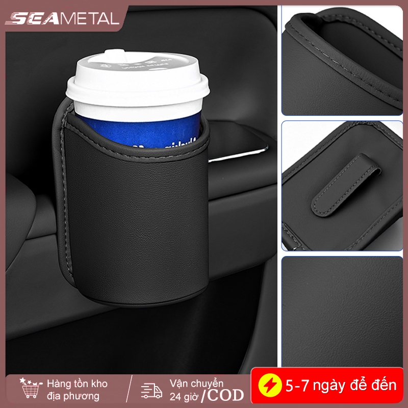 SEAMEMETALTAL Cửa Ô Tô Cốc Hộp Đựng Mặt Sau