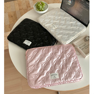 Túi Laptop Ins Hàn Quốc Mới Bóng Nơ Chống Sốc Máy Tính Bảng Chống Thấm Nước Túi Lót Máy Tính Thích Hợp Cho 9.7 10.2 10.9 11 13 14 15 15.6Inch