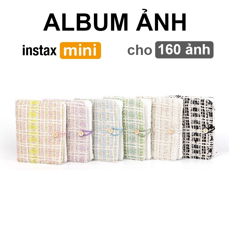 [Film Lab] album ảnh 160 ngăn cho Instax Mini Film CAC66