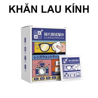   Film Lab   bộ 100 cái  khăn lau kính cho máy ảnh CCA01 