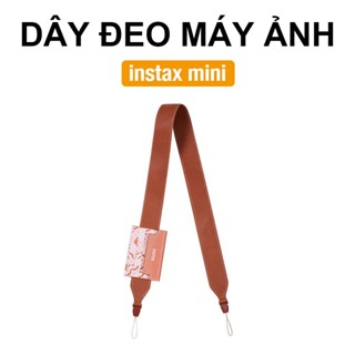 [Film Lab] dây đeo máy ảnh cho Instax Mini EVO có túi đựng ảnh dây đeo vai dây đeo cổ CAB11