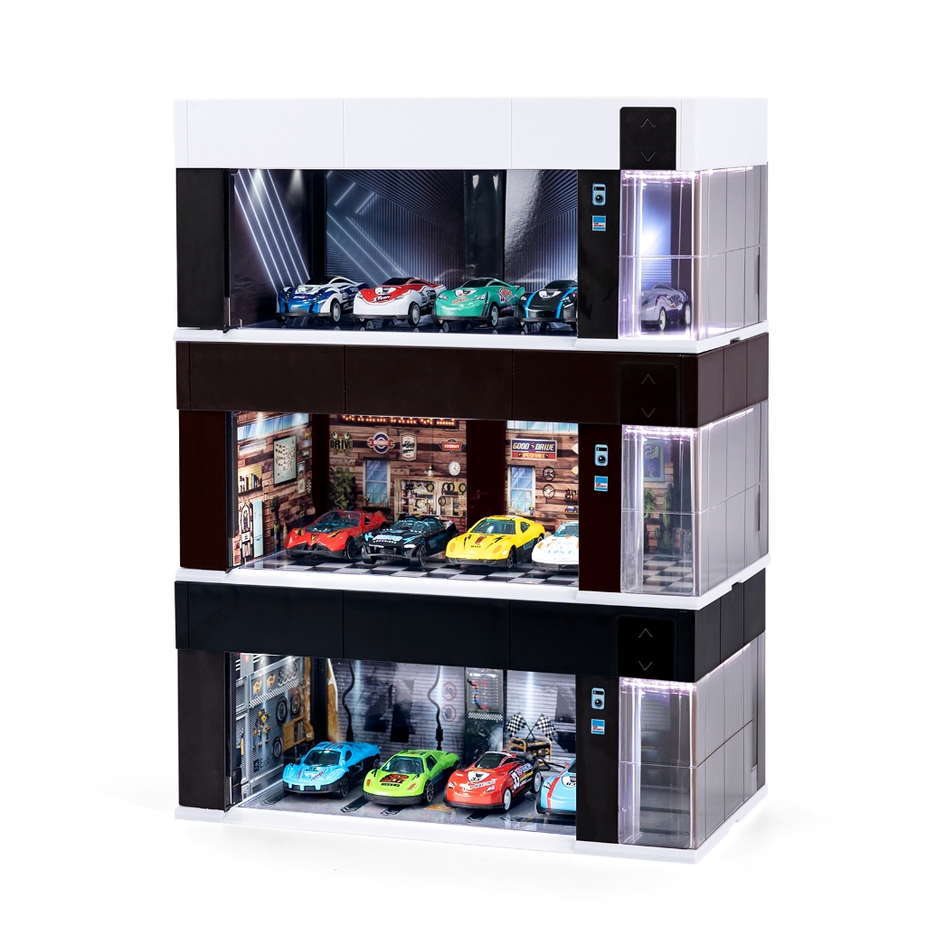 Điện Diorama Xe Ô Tô Nhà Để Xe LED Chiếu Sáng